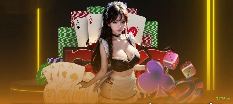 Imagem promocional dos jogos de lottery da 777fun